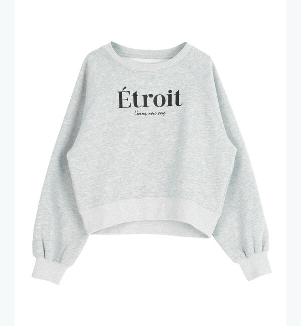 titivate「裏起毛ロゴプリントプルオーバー」|Tシャツ・カットソー|