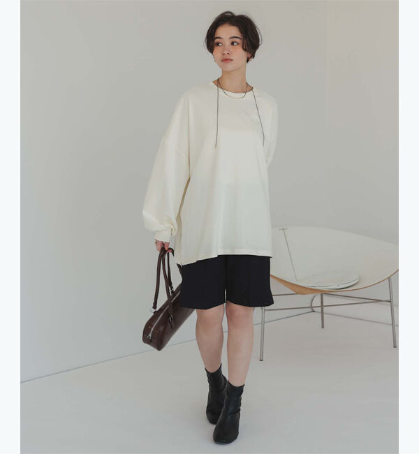 titivate「ルーズシルエットカットソープルオーバー」|Tシャツ・カットソー|