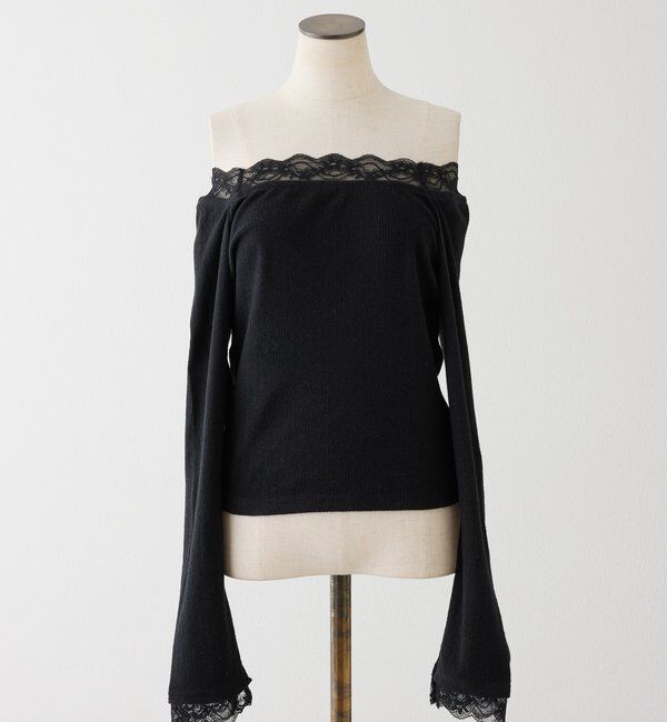 one after another NICE CLAUP「【ヒートジョイ】レーストップス」|Tシャツ・カットソー|