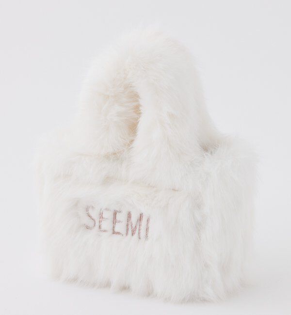 Seemi.by NICE CLAUP「【Seemi.by NICE CLAUP】フェイクファーバッグ」|トートバッグ|