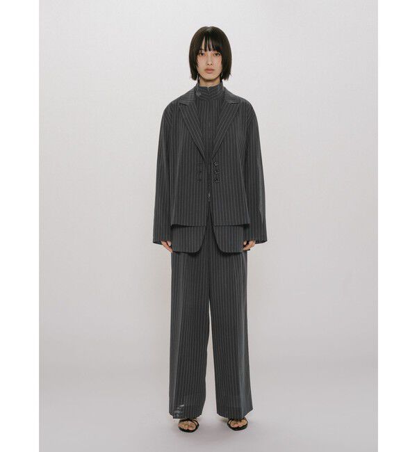 MIDIUMISOLID「MIDIUMISOLID for Ladies シアーワイドスラックス」|その他|