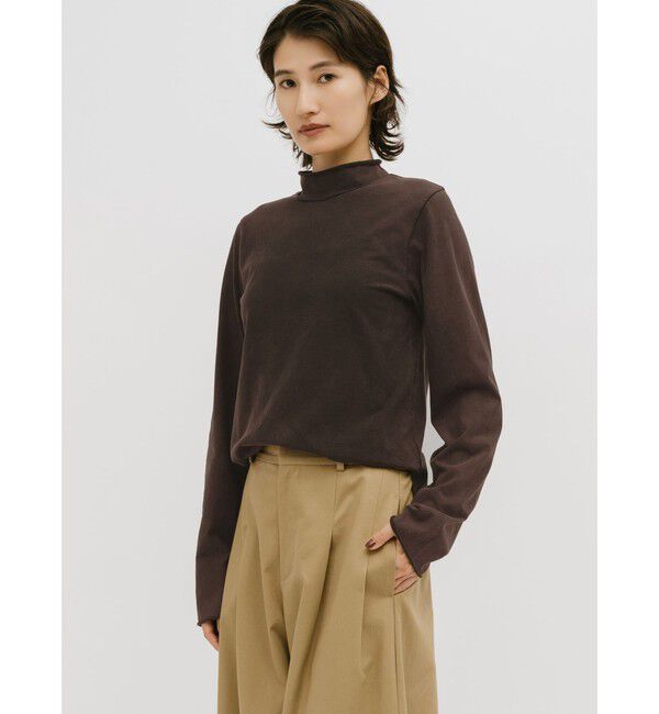 MIDIUMISOLID「MIDIUMISOLID for Ladies ピグメントハイネックインナー」|Tシャツ・カットソー|