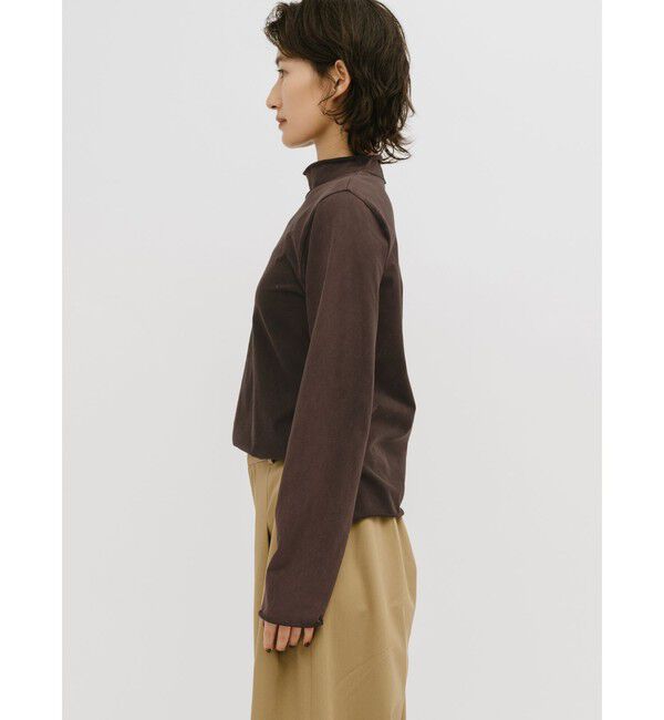 MIDIUMISOLID「MIDIUMISOLID for Ladies ピグメントハイネックインナー」|Tシャツ・カットソー|