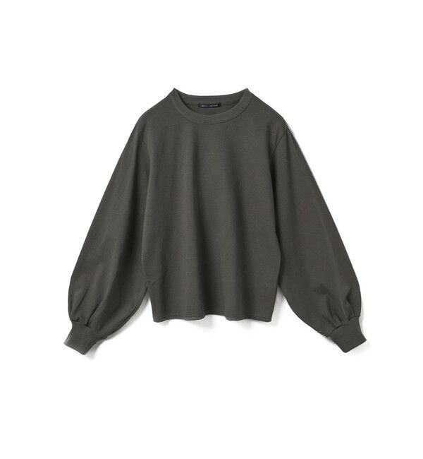 mizuiro ind「mizuiro ind パフスリーブロングT」|Tシャツ・カットソー|ダークグレー