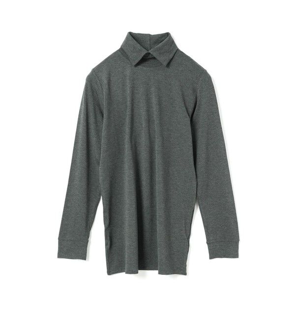 mizuiro ind「mizuiro ind シャツカラープルオーバー」|Tシャツ・カットソー|