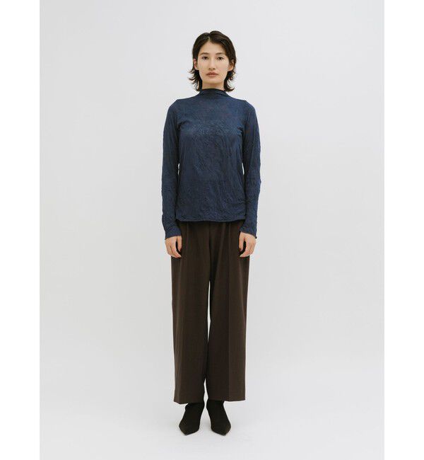 MIDIUMISOLID「MIDIUMISOLID for Ladies シアーハイネックインナー」|Tシャツ・カットソー|