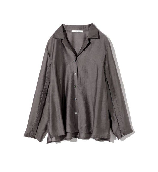 MIDIUMISOLID「MIDIUMISOLID for Ladies エアスプリットシャツ」|シャツ・ブラウス|