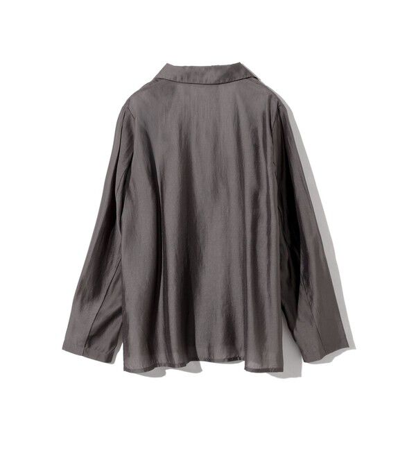 MIDIUMISOLID「MIDIUMISOLID for Ladies エアスプリットシャツ」|シャツ・ブラウス|