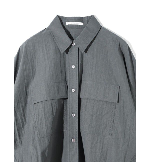MIDIUMISOLID「MIDIUMISOLID for Ladies ボクシーシャツ」|シャツ・ブラウス|