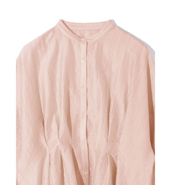 MIDIUMISOLID「MIDIUMISOLID for Ladies タックブラウス」|シャツ・ブラウス|