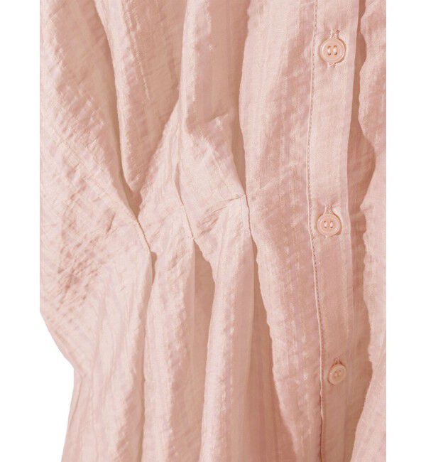 MIDIUMISOLID「MIDIUMISOLID for Ladies タックブラウス」|シャツ・ブラウス|