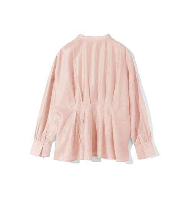 MIDIUMISOLID「MIDIUMISOLID for Ladies タックブラウス」|シャツ・ブラウス|