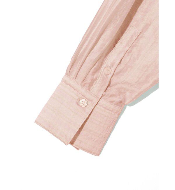 MIDIUMISOLID「MIDIUMISOLID for Ladies タックブラウス」|シャツ・ブラウス|