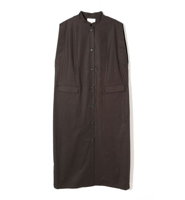 MIDIUMISOLID「MIDIUMISOLID for Ladies エッジラインロングジレ」|ベスト・ジレ|