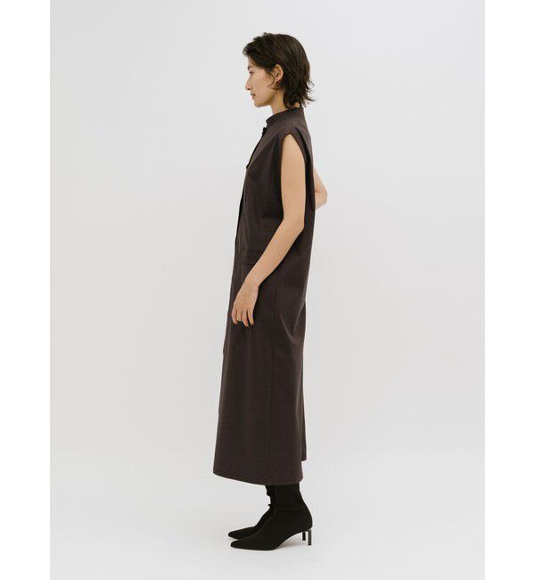 MIDIUMISOLID「MIDIUMISOLID for Ladies エッジラインロングジレ」|ベスト・ジレ|
