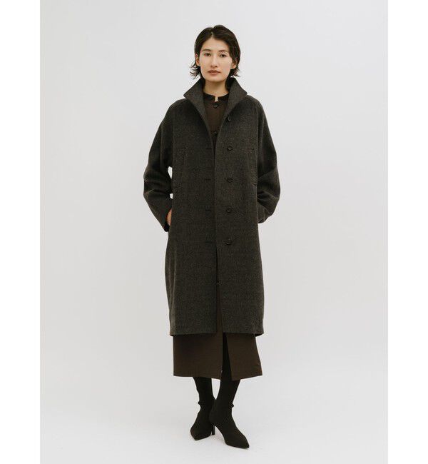 MIDIUMISOLID「MIDIUMISOLID for Ladies エッジラインロングジレ」|ベスト・ジレ|