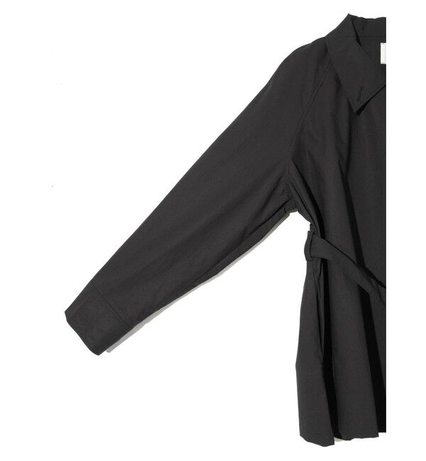 MIDIUMISOLID「MIDIUMISOLID for Ladies ラップトレンチシャツ」|シャツ・ブラウス|