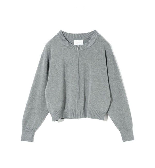 MIDIUMISOLID「MIDIUMISOLID for Ladies カームジップニット」|ニット・セーター|