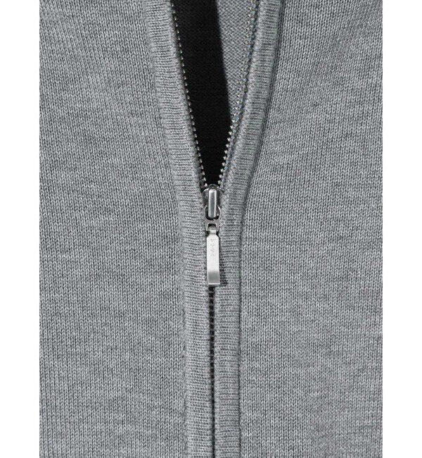 MIDIUMISOLID「MIDIUMISOLID for Ladies カームジップニット」|ニット・セーター|