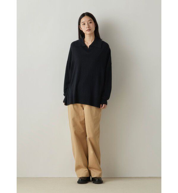 MidiUmi「MidiUmi スキッパーニットプルオーバー」|ニット・セーター|