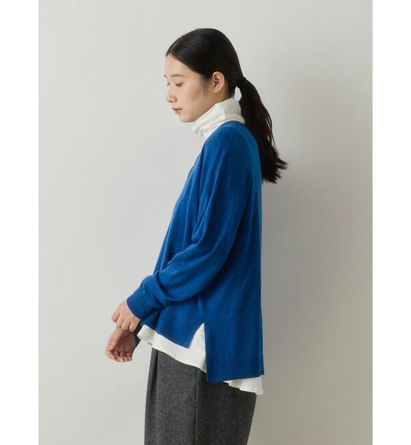 MidiUmi「MidiUmi ワイドニットプルオーバー」|ニット・セーター|