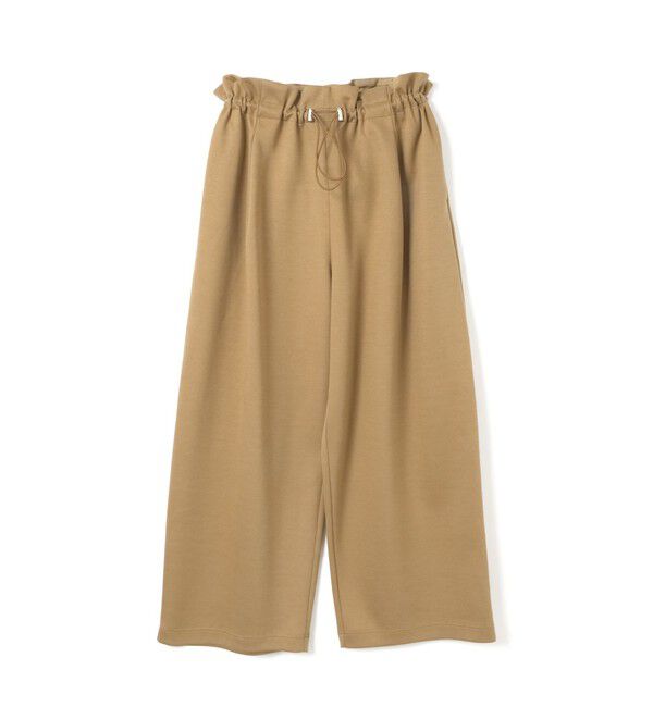 MARMARMAR「MARMARMAR ウエストフリルスウェットパンツ」|その他|ブラウン