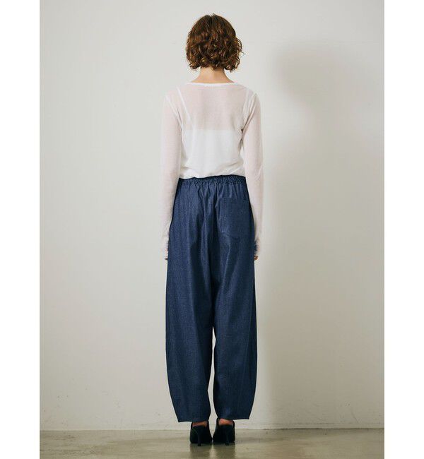 MARMARMAR「MARMARMAR イージーテーパードデニムパンツ」|デニム|