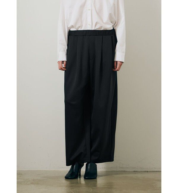 MARMARMAR「MARMARMAR ワイドタックジャージパンツ」|その他|