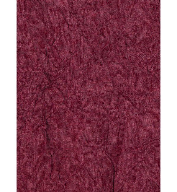 MIDIUMISOLID「MIDIUMISOLID for Ladies ワッシャーシアークルーネックインナー」|Tシャツ・カットソー|