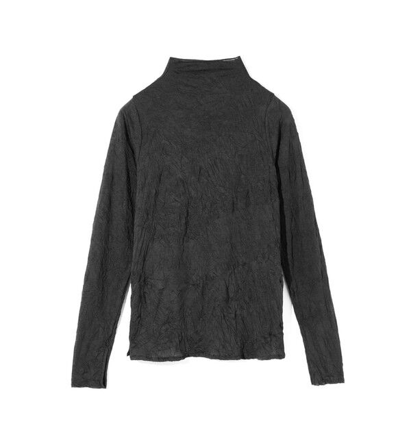 MIDIUMISOLID「MIDIUMISOLID for Ladies ワッシャーシアーハイネックインナー」|Tシャツ・カットソー|