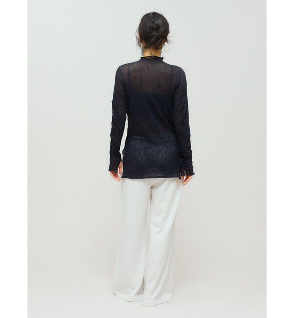 MIDIUMISOLID「MIDIUMISOLID for Ladies ワッシャーシアーハイネックインナー」|Tシャツ・カットソー|