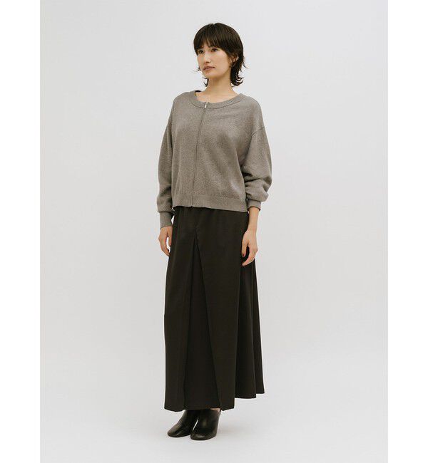 MIDIUMISOLID「MIDIUMISOLID for Ladies ヒドゥンフォールドスカート」|スカート|