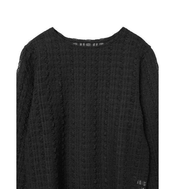 MARMARMAR「MARMARMAR レースシアープルオーバー」|Tシャツ・カットソー|
