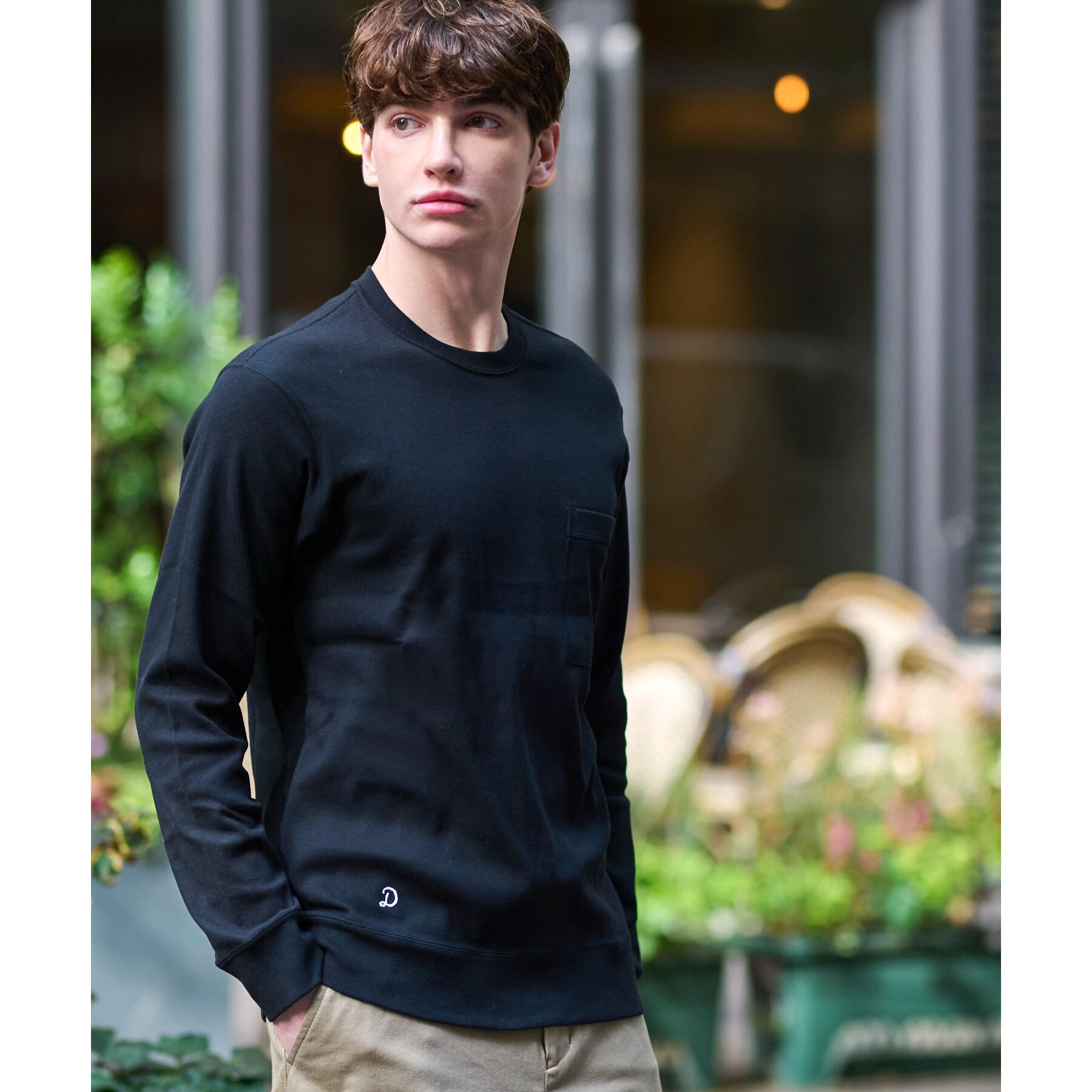 DRESSTERIOR「エクスクルーシブフライスロングTシャツ」|Tシャツ・カットソー|