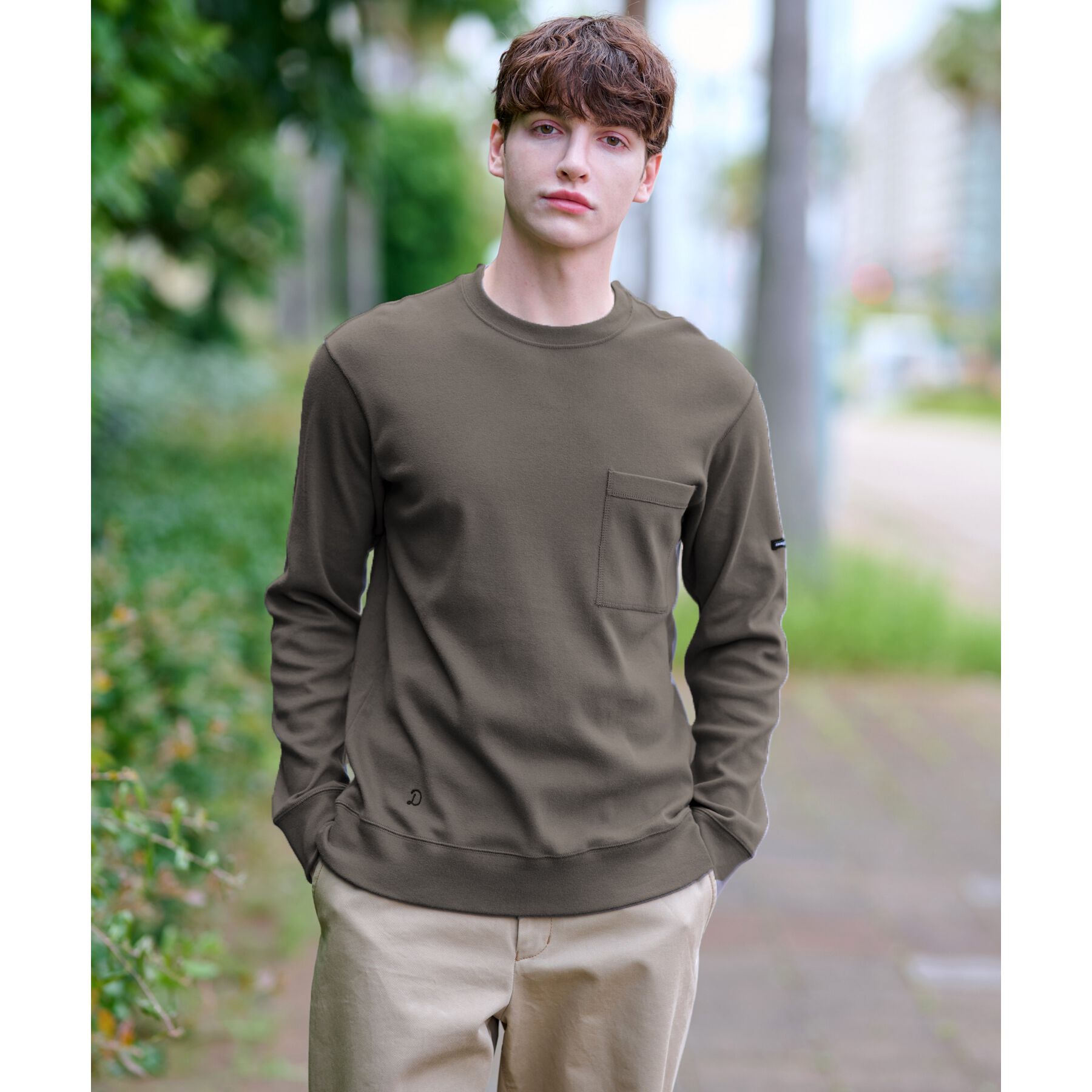 DRESSTERIOR「エクスクルーシブフライスロングTシャツ」|Tシャツ・カットソー|