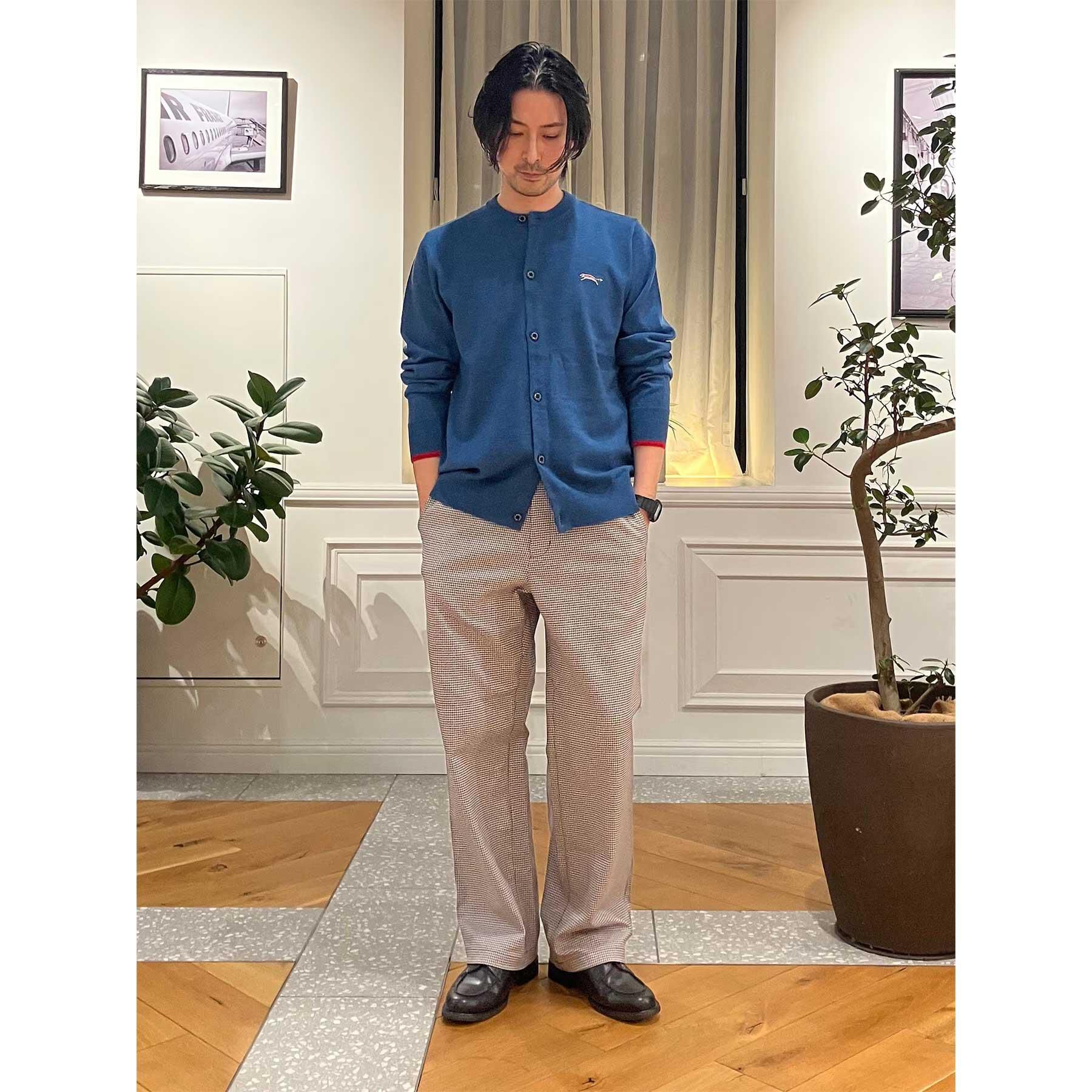 DRESSTERIOR「【7色展開】ゼニアバルーファ キャッシュウール ラウンドネックカーディガン」|カーディガン|