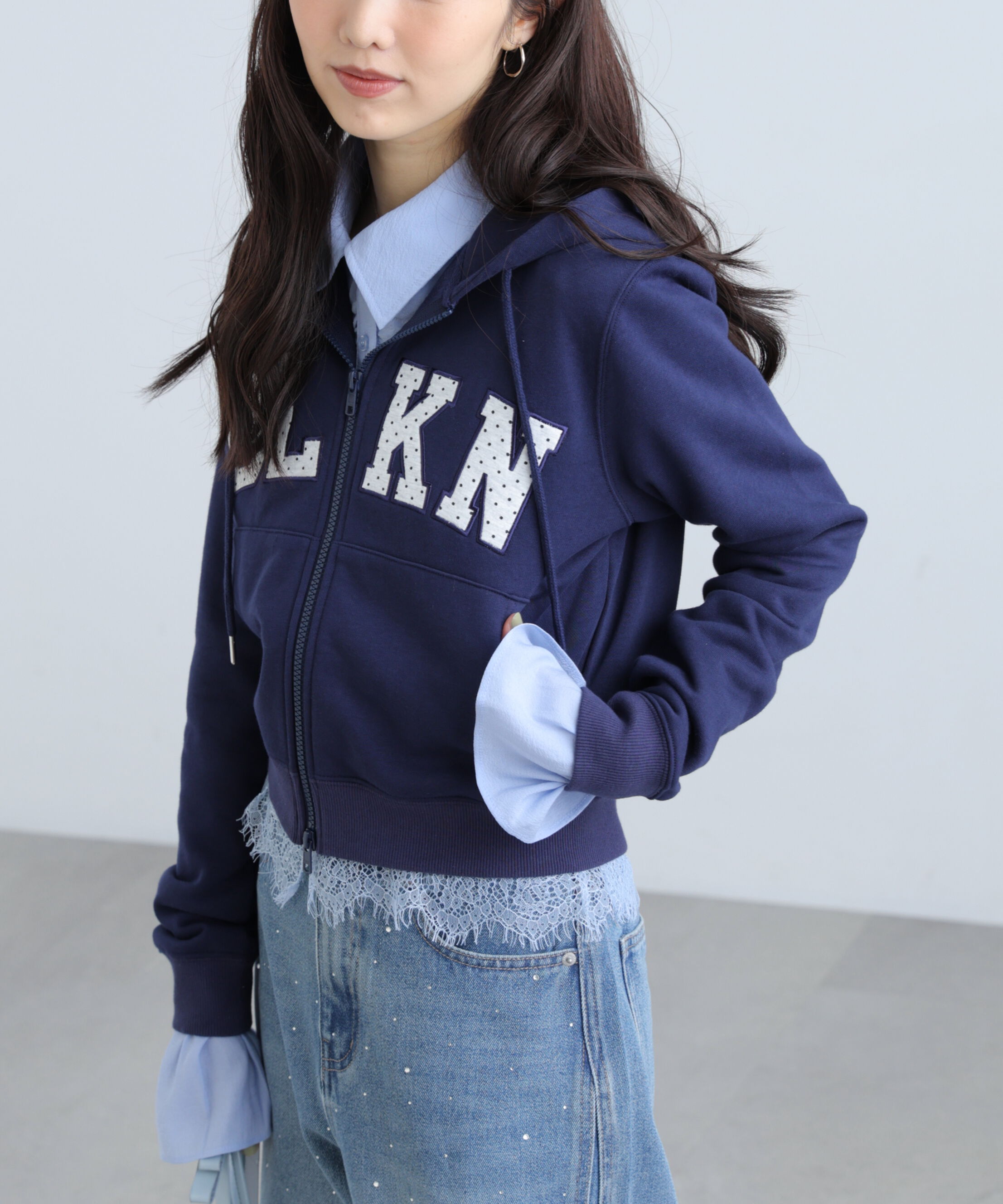 「ドットワッペンロゴパーカー」|Tシャツ・カットソー|