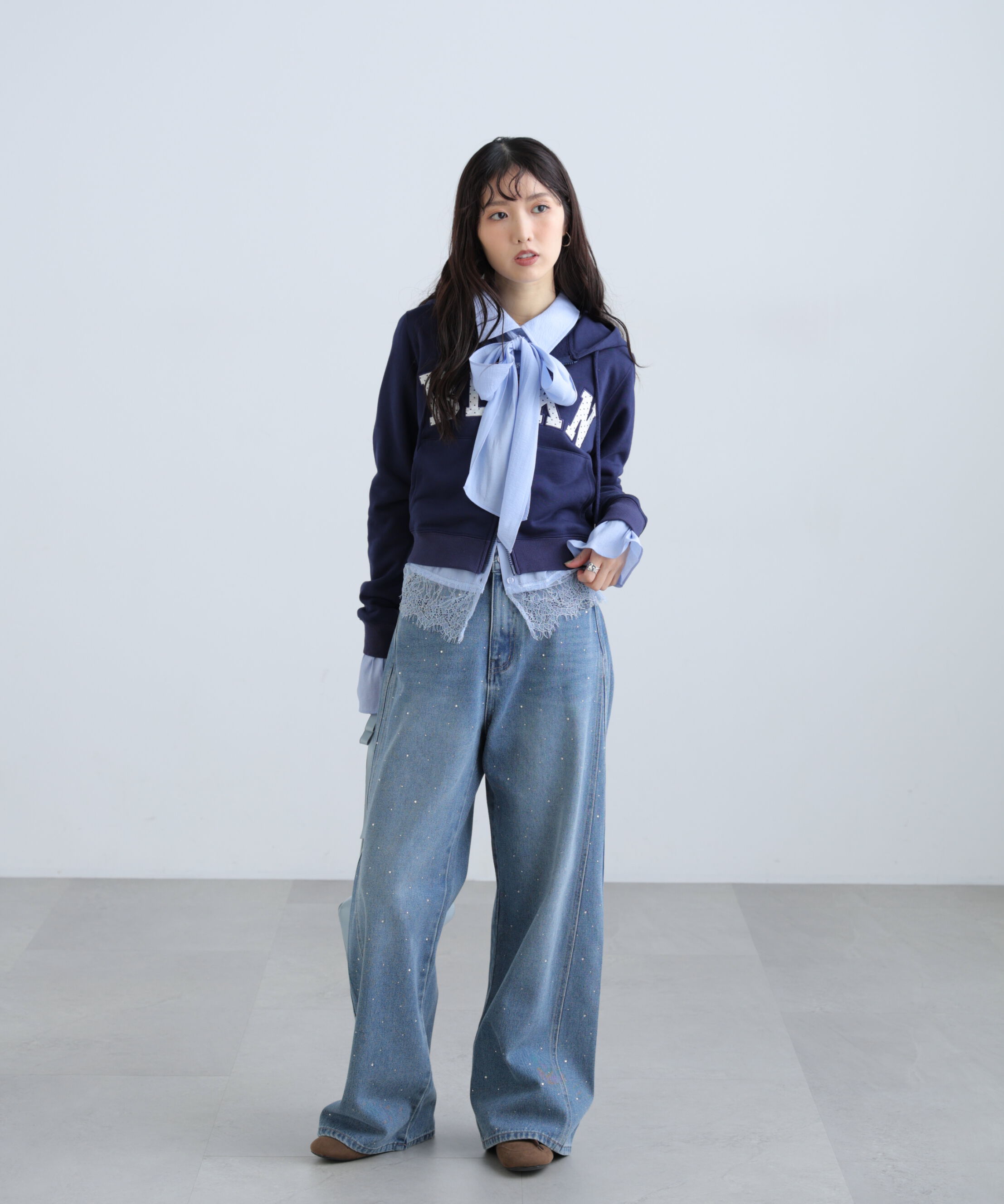  「ドットワッペンロゴパーカー」|Tシャツ・カットソー|