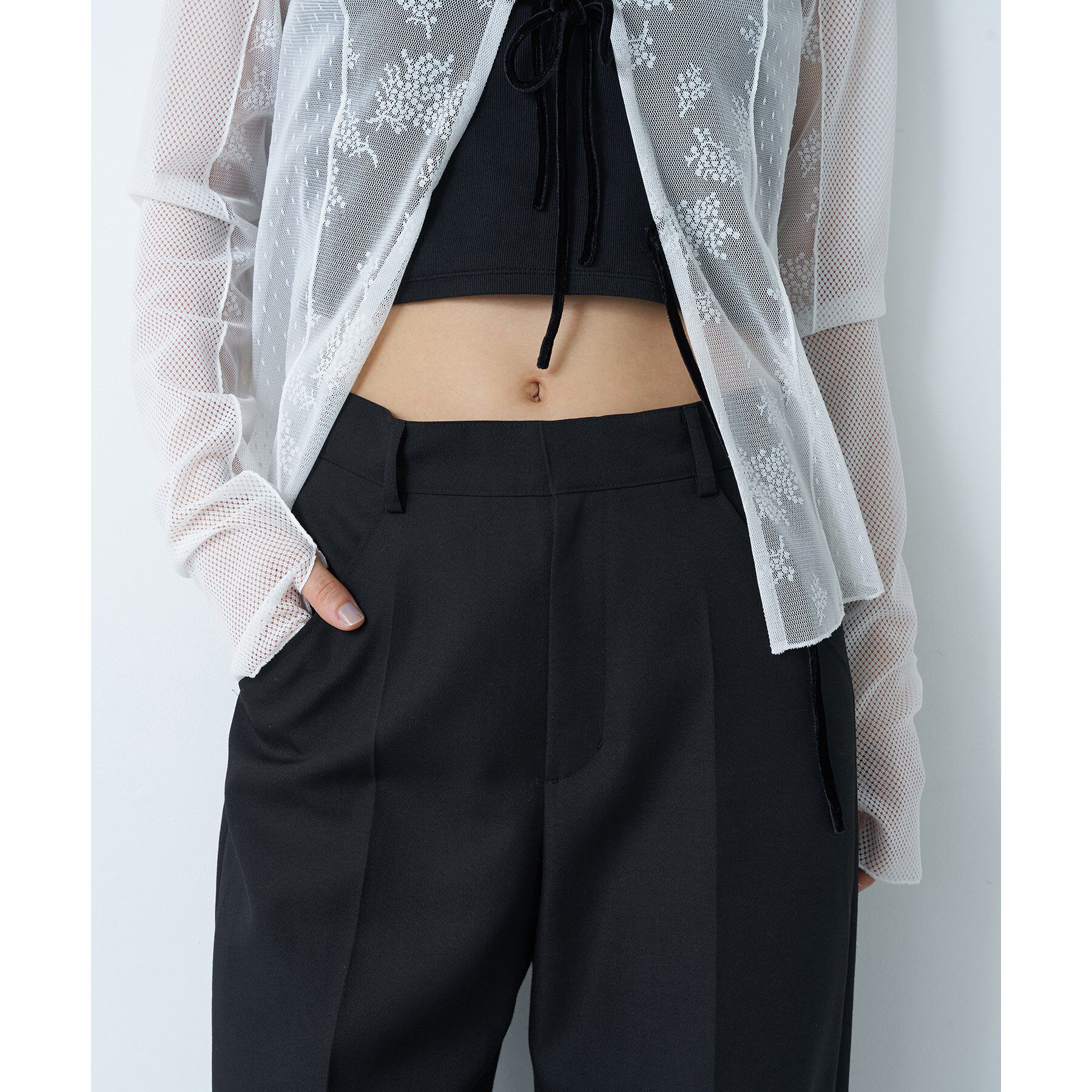 CODE A「high waist trousers」|その他|