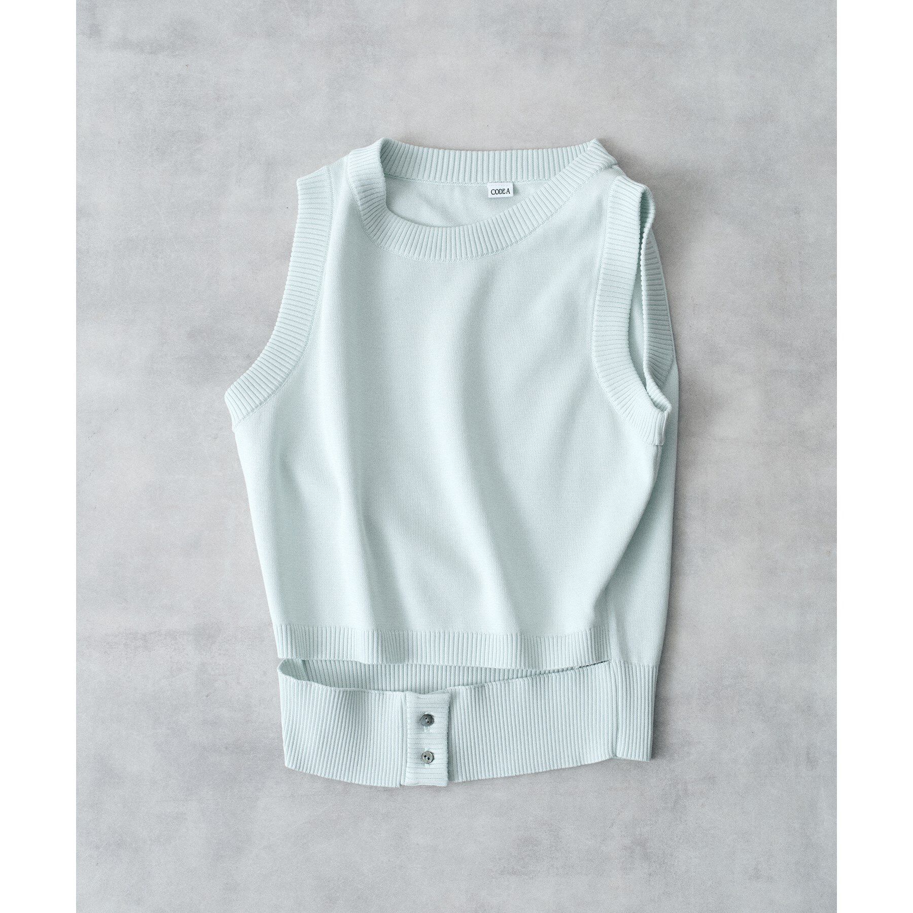 CODE A「design knit tank」|ニット・セーター|