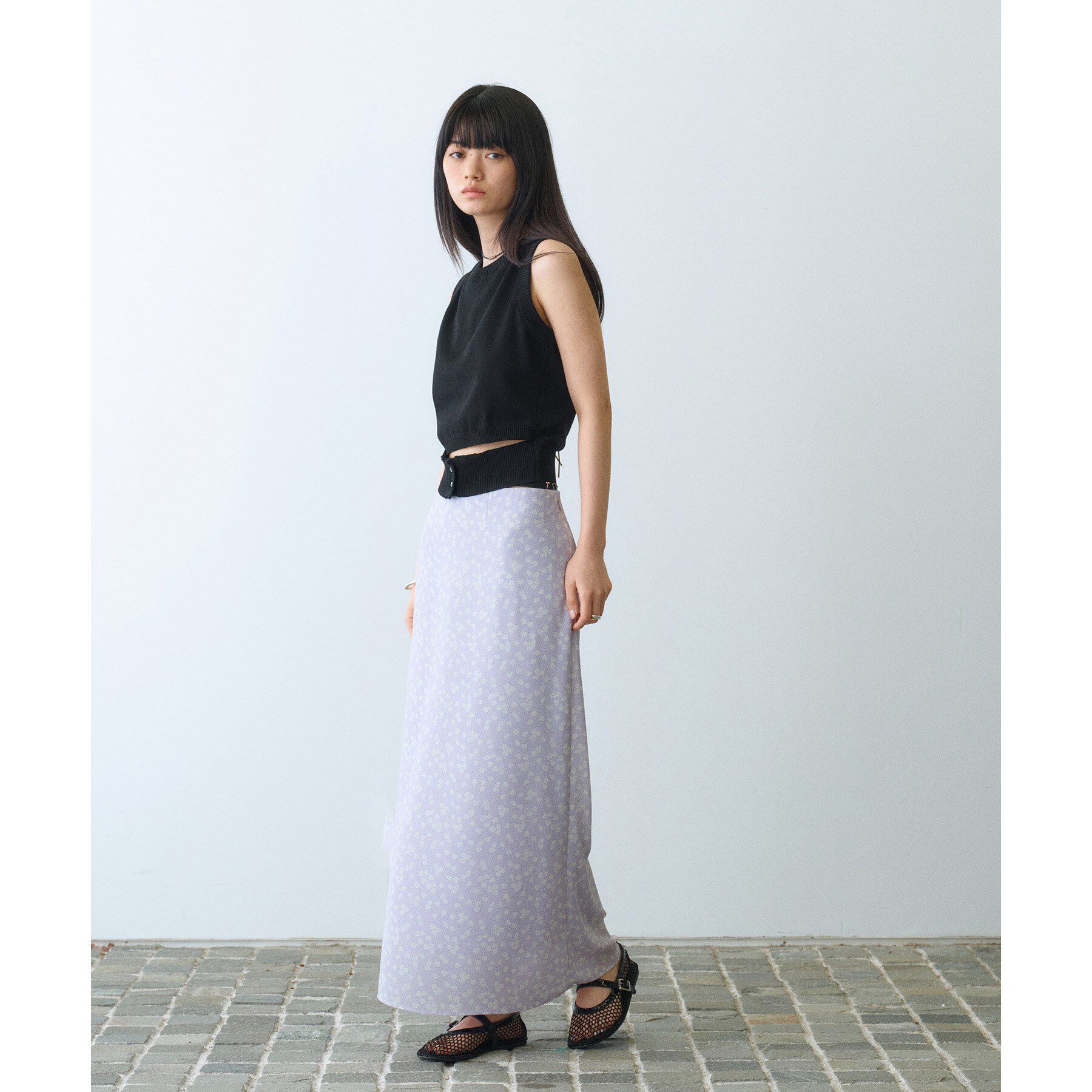 CODE A「design knit tank」|ニット・セーター|