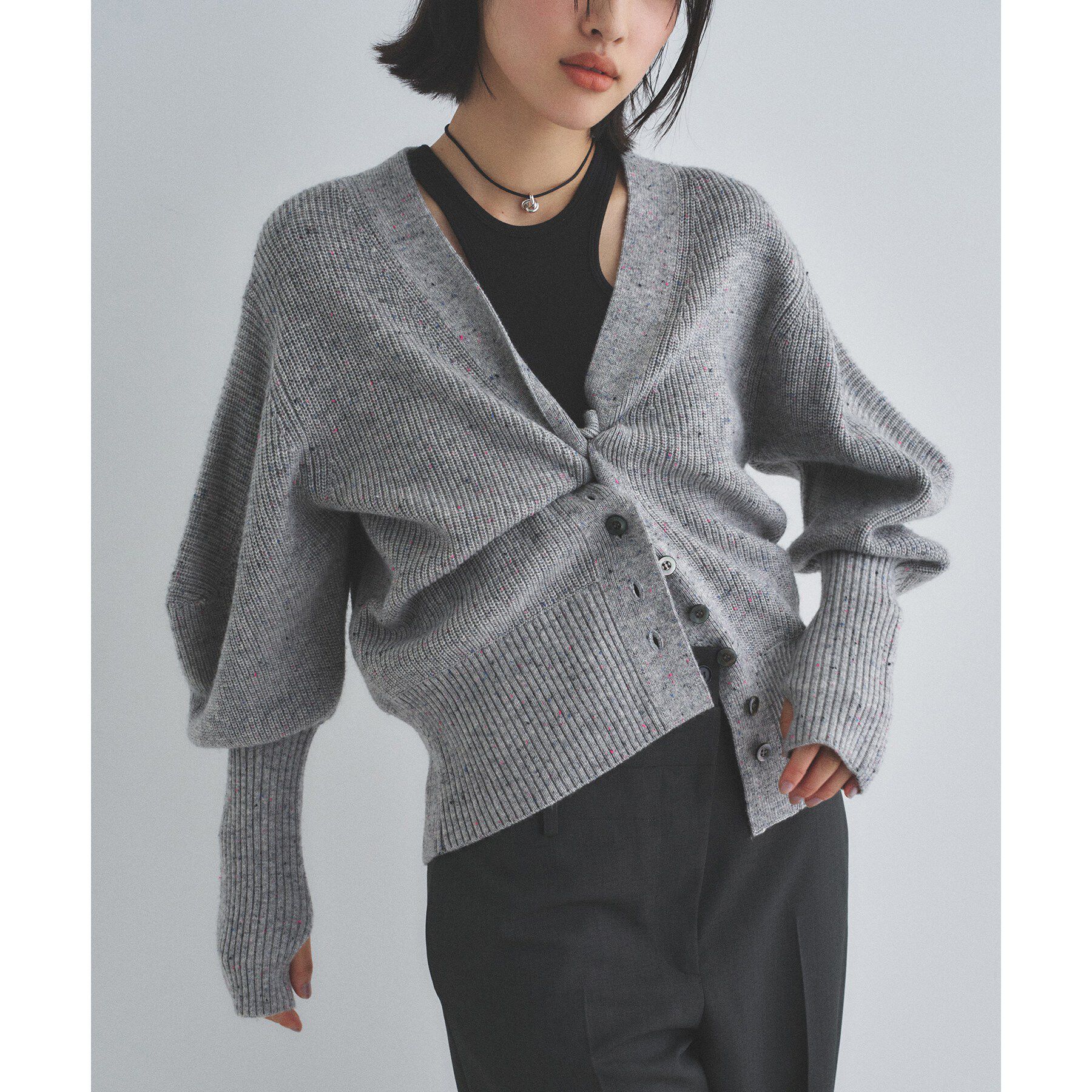 CODE A「puff cardigan」|カーディガン|