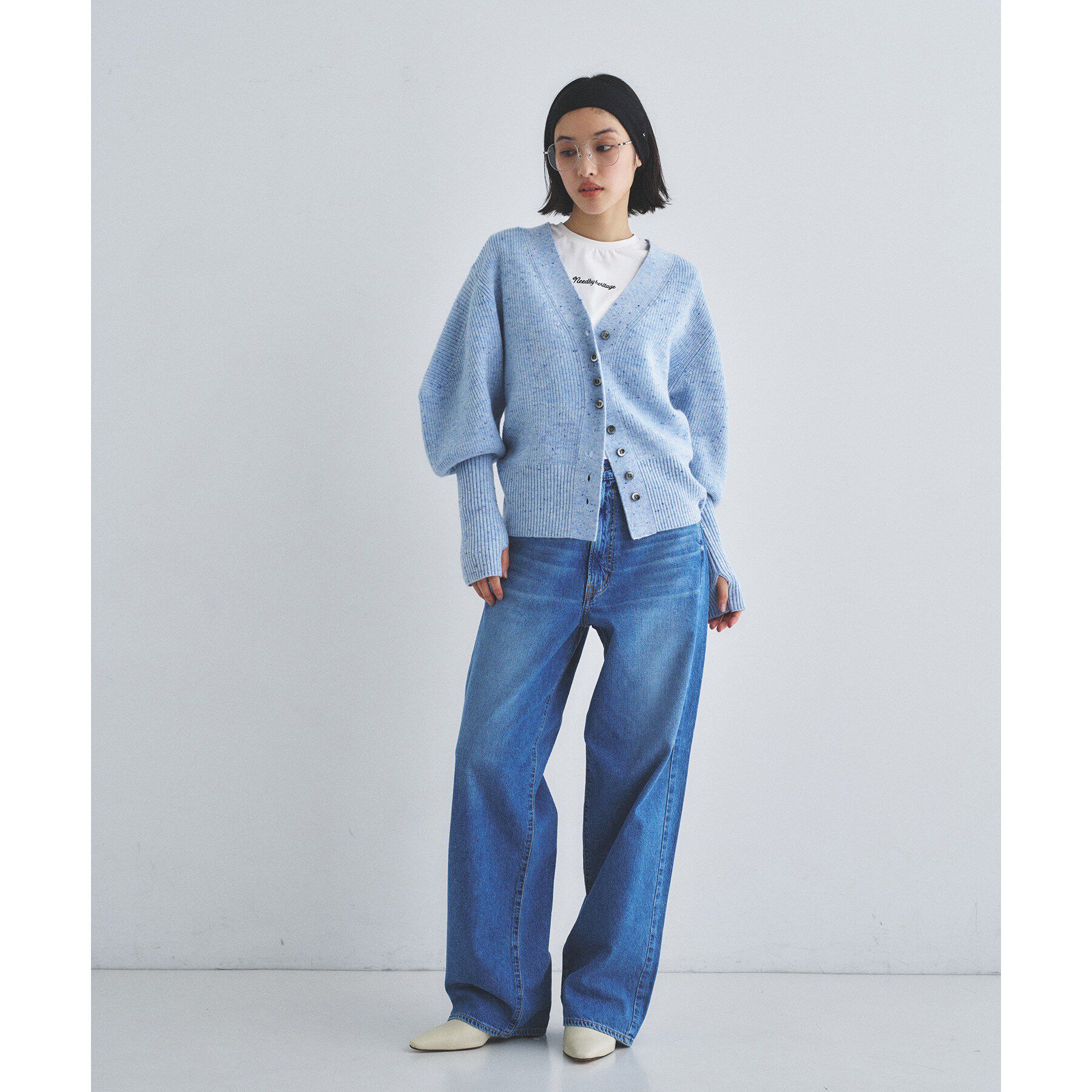 CODE A「puff cardigan」|カーディガン|