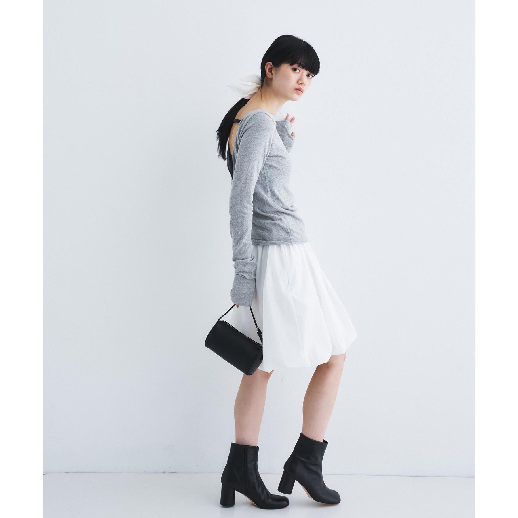 CODE A「balloon easy skirt」|スカート|