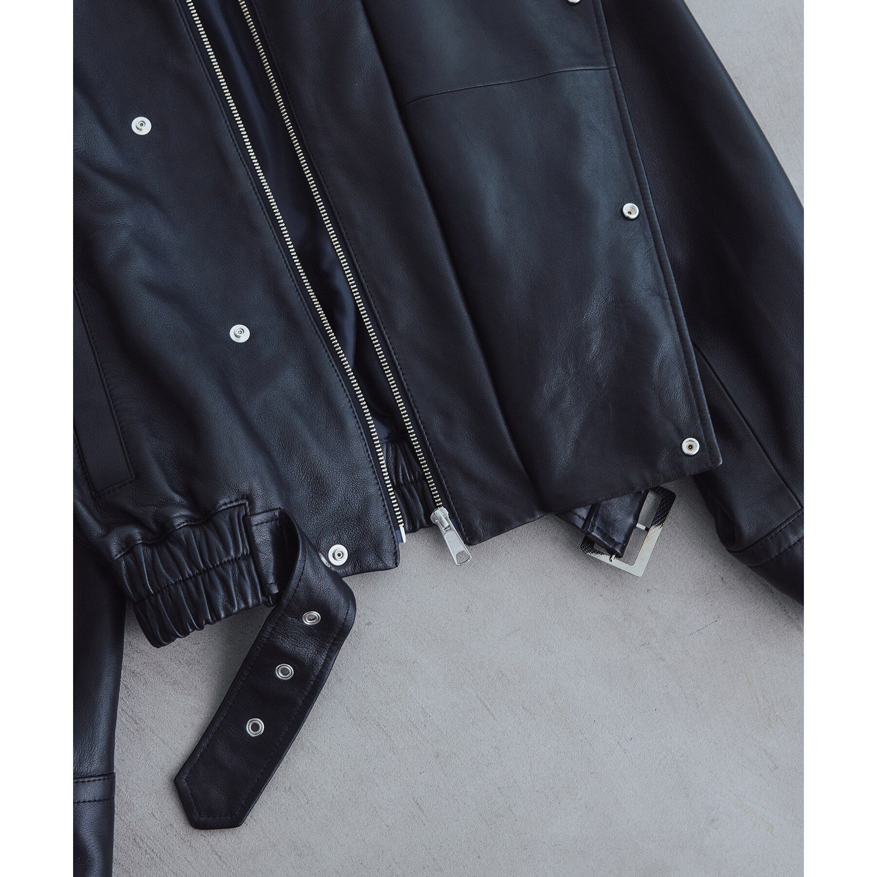 CODE A「UKI UKI＊CODE A｜leather blouson」|ブルゾン・スタジャン|