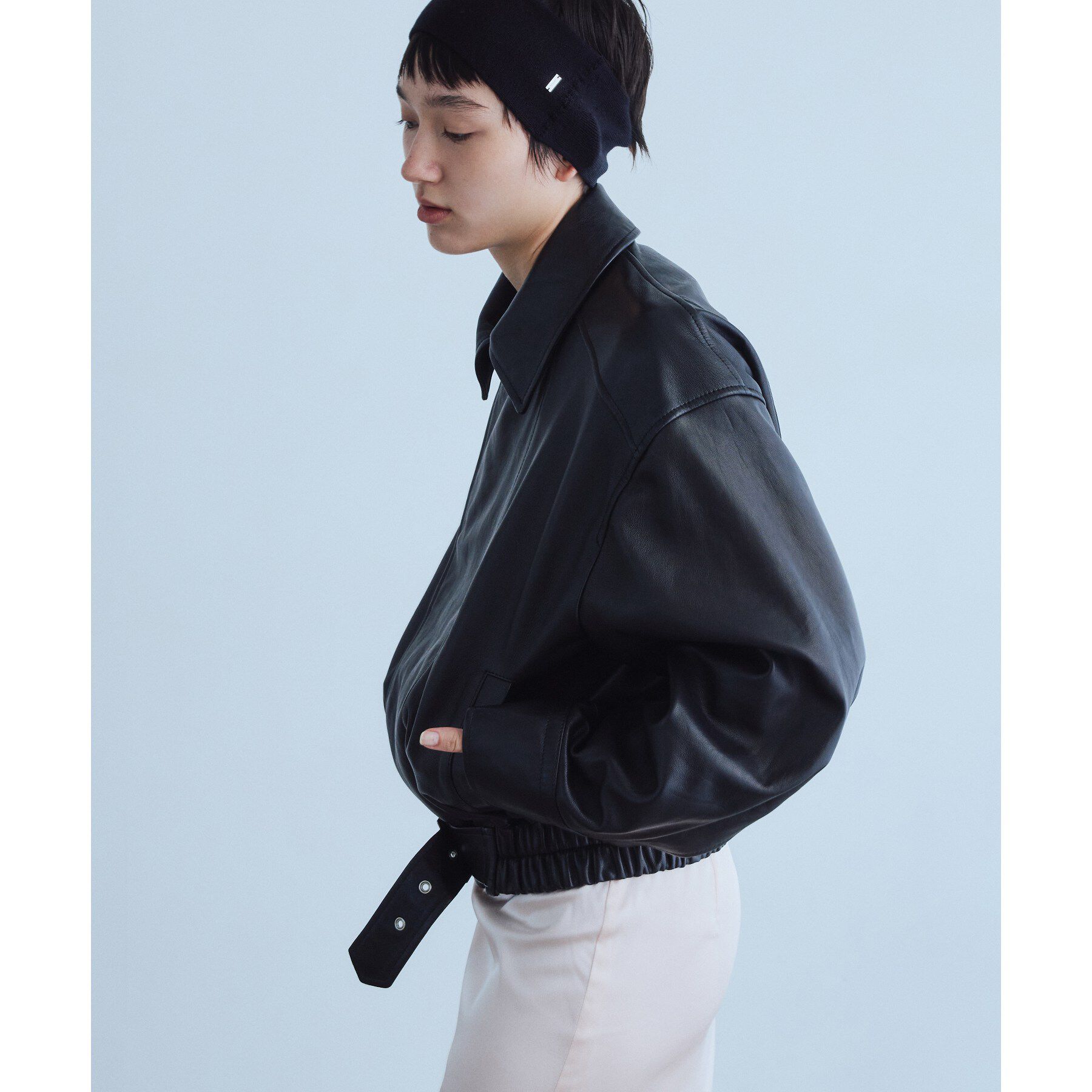 CODE A「UKI UKI＊CODE A｜leather blouson」|ブルゾン・スタジャン|