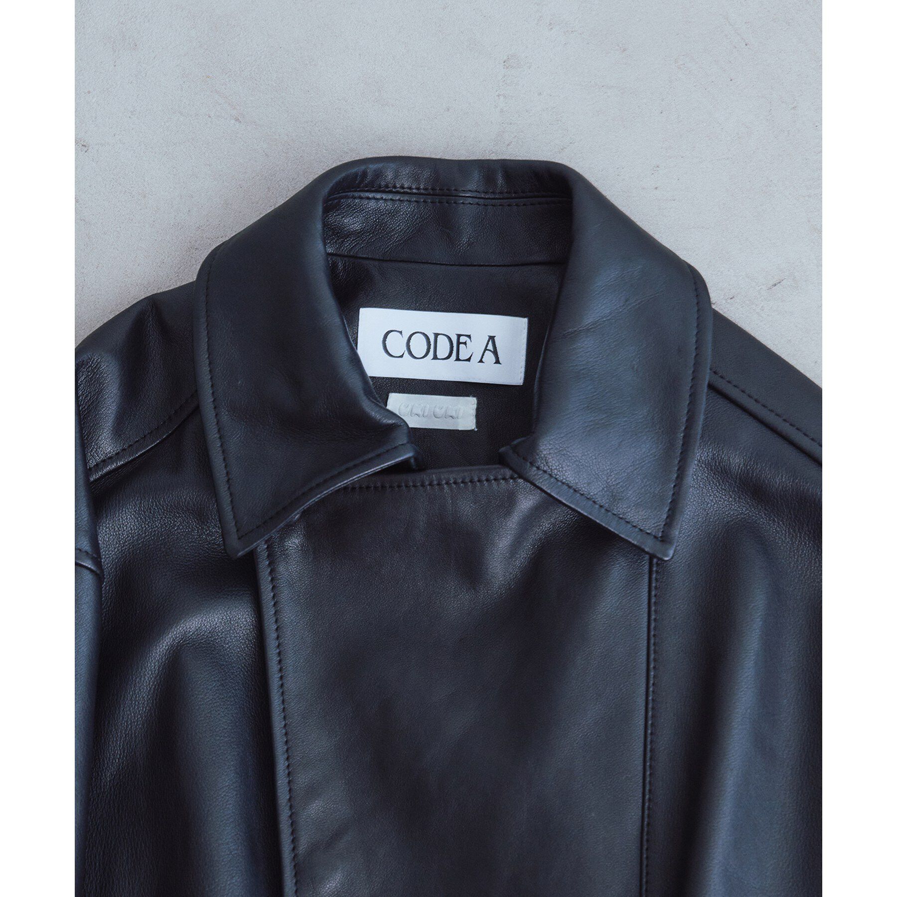 CODE A「UKI UKI＊CODE A｜leather blouson」|ブルゾン・スタジャン|
