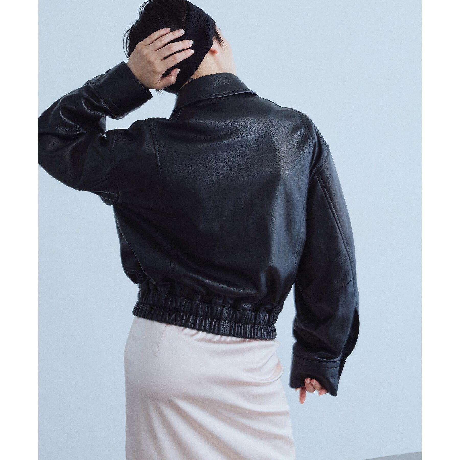 CODE A「UKI UKI＊CODE A｜leather blouson」|ブルゾン・スタジャン|