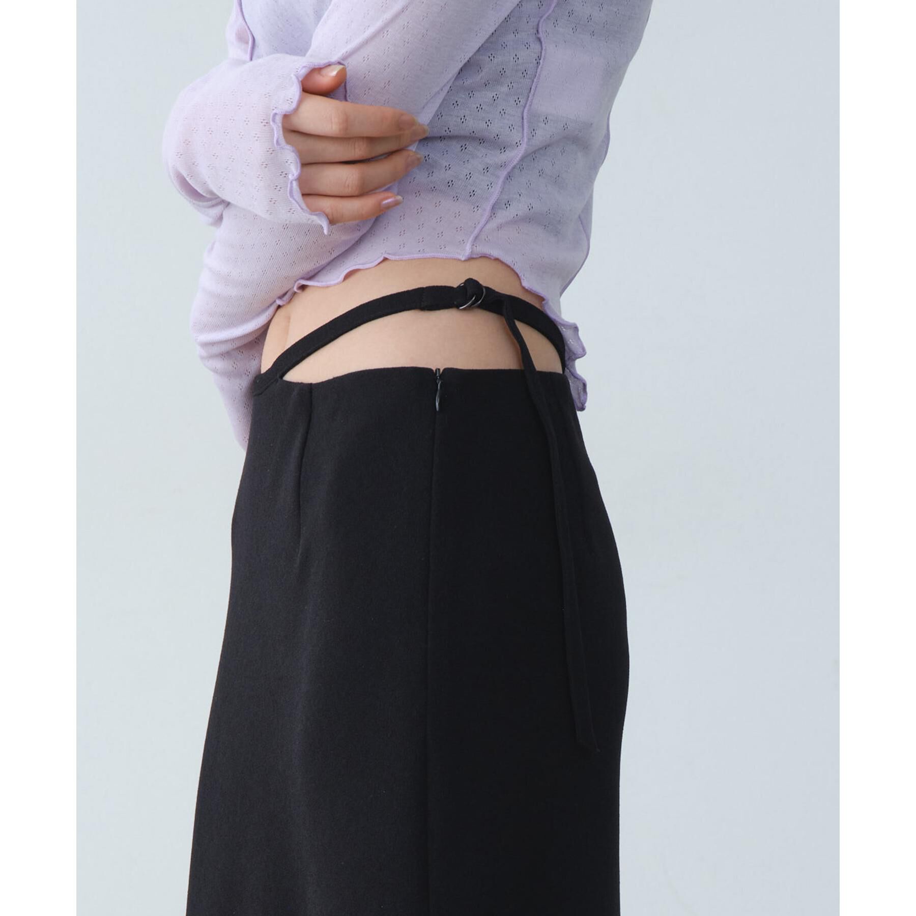CODE A「【Re3】easy－fit long skirt」|スカート|