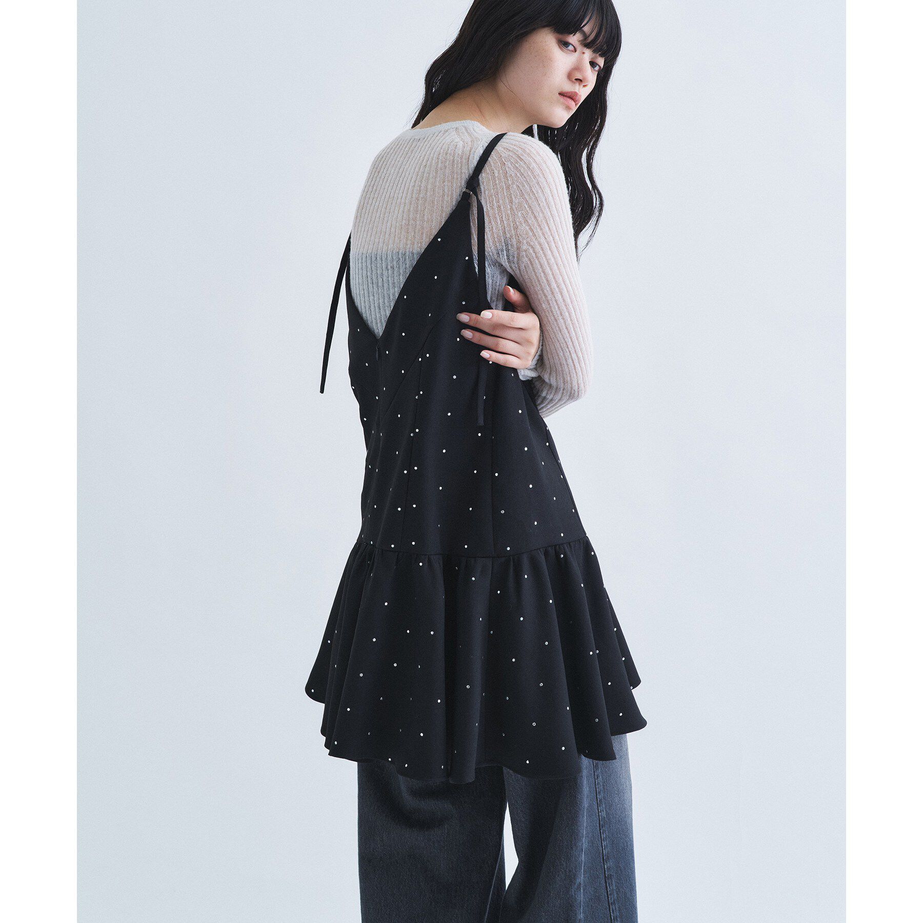 CODE A「sheer mohair pullover」|ニット・セーター|